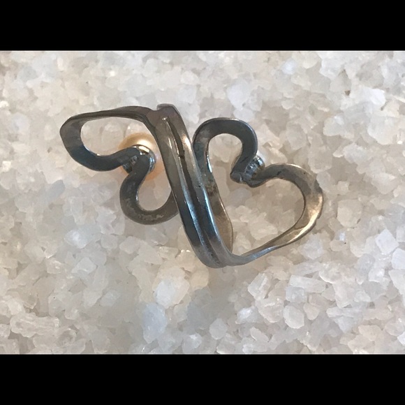 Vantel Pearls double the love heart ring peach - Picture 4 of 5